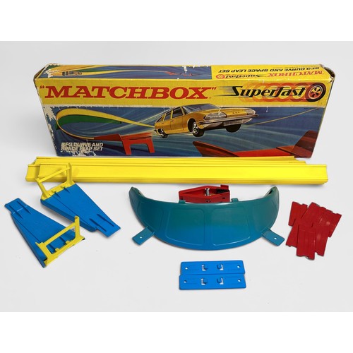 508 - Four boxed Matchbox vehicles and sets, comprising, Super Kings K-7 Racing Car Transporter, Speed Kin... 