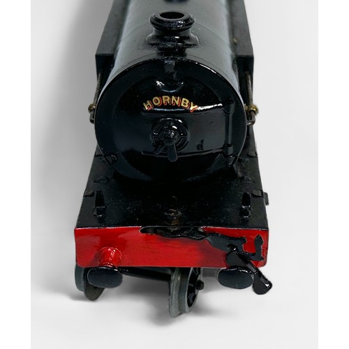 526 - An unboxed ‘O’ gauge Hornby 4-4-2 Locomotive 'Southern E 492', black and green finish