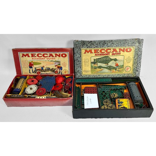 538 - A collection of six assorted Meccano Accessory Outfit kits, comprising, Aa, Ba and variations 2a, ho... 