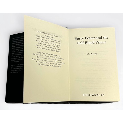 296 - J.K. Rowling, two First Edition volumes, ‘Harry Potter and the Order of the Phoenix’, with gilt sign... 