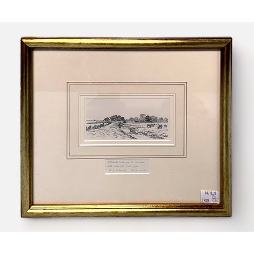 343 - Martin Snape (British 1852-1930), Two monochrome lithographs with handwritten inscriptions Old Ports... 