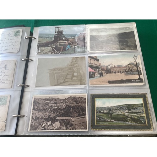 137 - An album containing approximately 400 standard sized postcards of Wales - mainly southern Wales and ... 