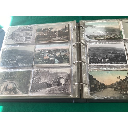 137 - An album containing approximately 400 standard sized postcards of Wales - mainly southern Wales and ... 