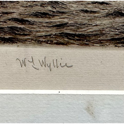 348 - William Lionel Wyllie RA (1851-1931), The Destroyer Attack at The Battle of Jutland, signed in penci... 