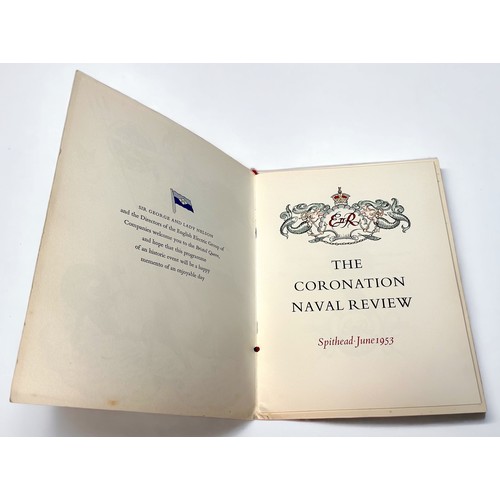 441 - A collection of Royal Navy ephemera including Fleet Reviews 1902, 1935, 1953 and 1977, various Navy ... 