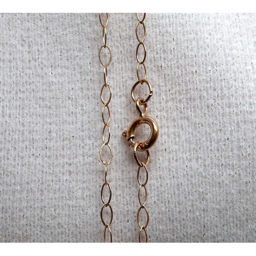 102 - A 9ct yellow gold locket and chain, together with a 9ct gold necklace, and a pair of drop earrings w... 