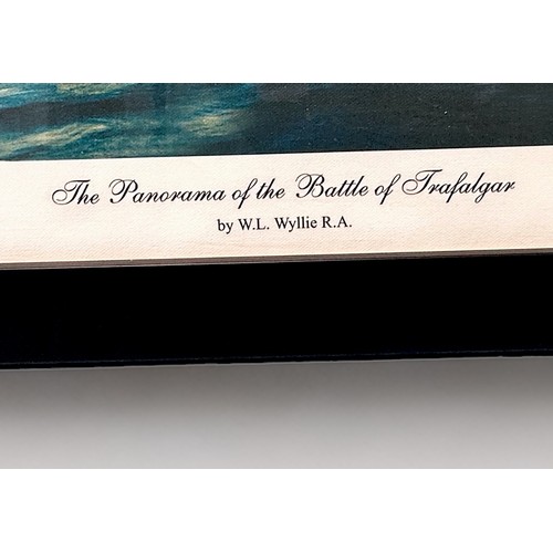 391 - After William Lionel Wyllie RA (1851-1931), A panoramic of the Battle of Trafalgar, ltd edition 4/20... 