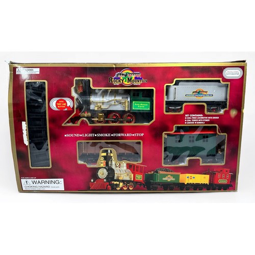 233 - A boxed Triang RV320 Big Big Train Action Set Express Line, Battery operated diesel locomotive, 2 x ... 