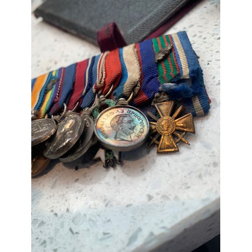 524 - A Collections of Military Medals for Hobbs Family, comprising: Brigadier Godfrey Pennington Hobbs (1... 