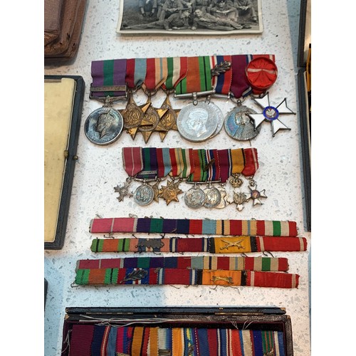 524 - A Collections of Military Medals for Hobbs Family, comprising: Brigadier Godfrey Pennington Hobbs (1... 