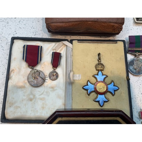 524 - A Collections of Military Medals for Hobbs Family, comprising: Brigadier Godfrey Pennington Hobbs (1... 