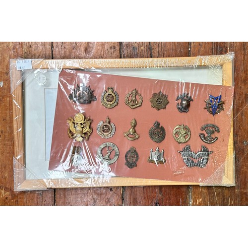 583 - A good collection of approximately 220 assorted cap badges including Royal North Lancashire regiment... 