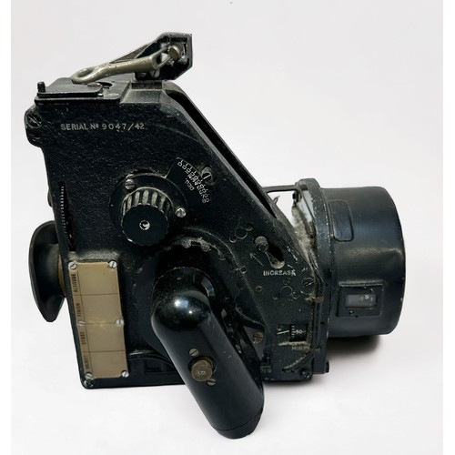 557 - An Royal Air Ministry Mk IX-A Aircraft Bubble Sextant, Serial No.9047/42, together with a Ross 'Extr... 