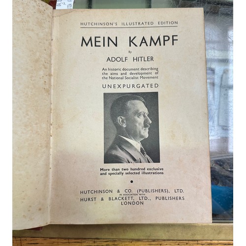 408 - Hitler, Adolf. 'Mein Kampf, Unexpurgated, Hutchinson & Co in association with Hurst & Blackett,  Hut... 