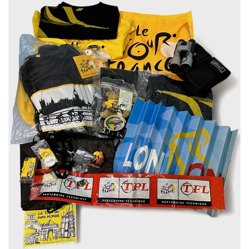 605 - A large collection of Le Tour de France licensed memorabilia and ephemera with particular interest i... 