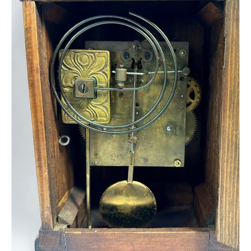 387 - An early 20th century French baloon clock by Hatton A Paris, with 8-day movement striking a bell, th... 