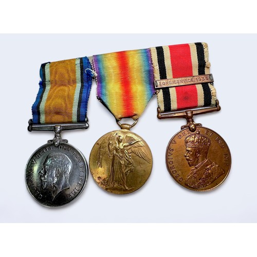 427 - WW1 Pair of War Medal, Victory Medal together with a Special Constabulary Long Service Medal 1935 to... 