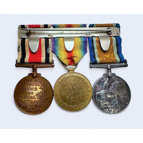 427 - WW1 Pair of War Medal, Victory Medal together with a Special Constabulary Long Service Medal 1935 to... 