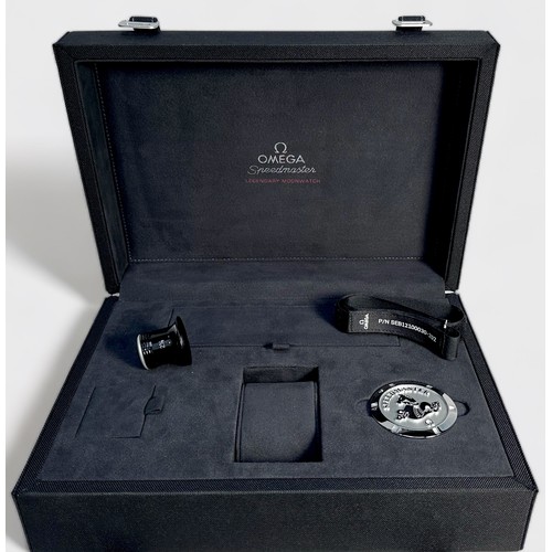 133 - An Omega Speedmaster ‘Big Box’, set, comprising fitted and compartmented box, with logo to top and r... 