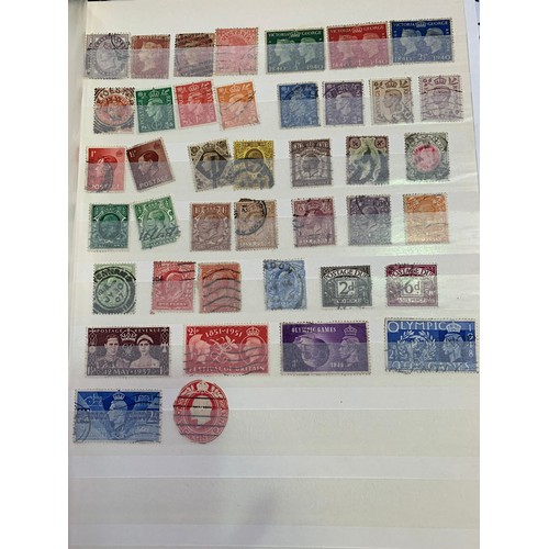 353 - A Schoolboy Collection of GB and World stamps, mostly used and L/M, in ten various albums, together ... 