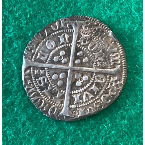 310 - A silver Henry VI groat, Annulet issue (1422-1430). London mint. Flan and legends sharp to the touch... 