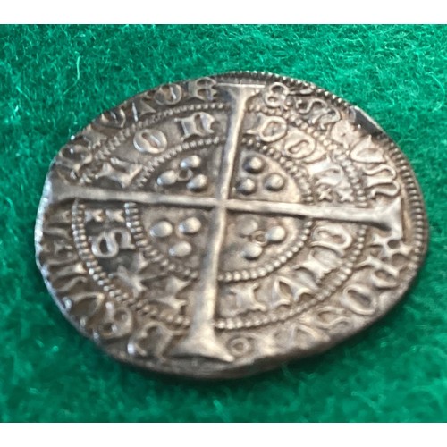 310 - A silver Henry VI groat, Annulet issue (1422-1430). London mint. Flan and legends sharp to the touch... 