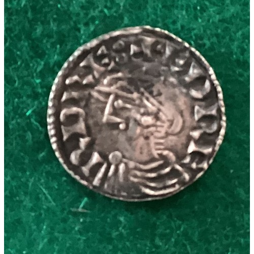 311 - A Saxon Edward the Confessor (1042-66) silver penny. Lovely strike and round coin. Just a bit of wea... 