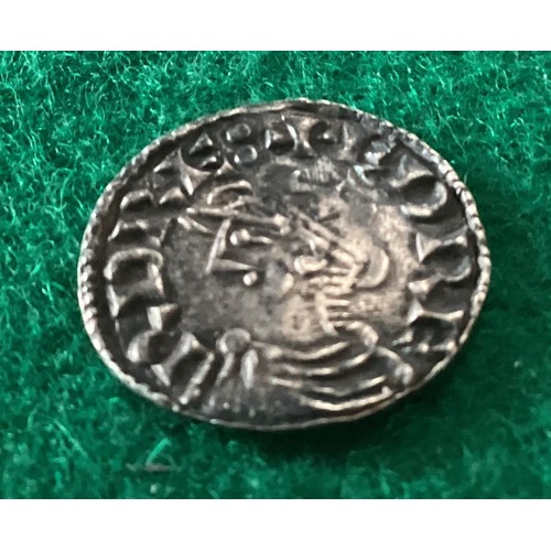 311 - A Saxon Edward the Confessor (1042-66) silver penny. Lovely strike and round coin. Just a bit of wea... 