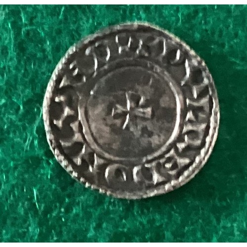 311 - A Saxon Edward the Confessor (1042-66) silver penny. Lovely strike and round coin. Just a bit of wea... 