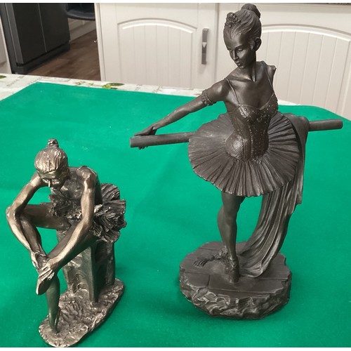 1 - Five ballerina figures – 1) a bone china Royal Doulton ‘Little Ballerina’; a Royal Doulton ‘Ballet S... 