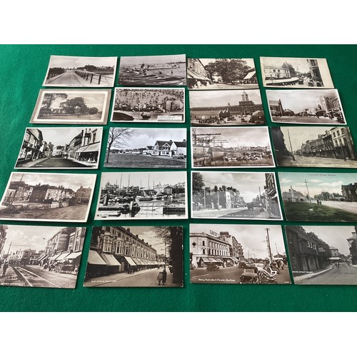 305 - A collection of approximately 1,200 Portsmouth and Southsea standard-size postcards, including a few... 