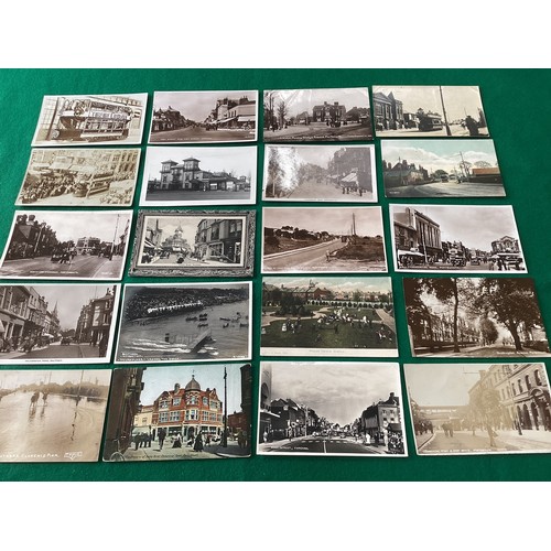 305 - A collection of approximately 1,200 Portsmouth and Southsea standard-size postcards, including a few... 