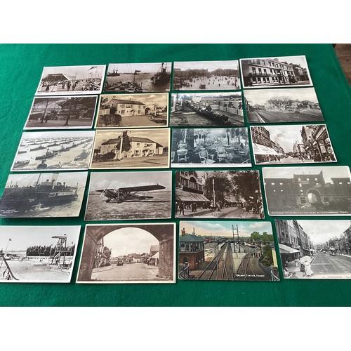 306 - Approximately 800 standard-size postcards and postcard-size photos – including about 65 of Littleham... 