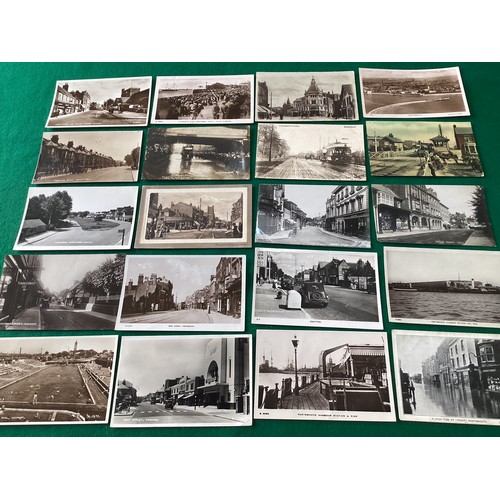 306 - Approximately 800 standard-size postcards and postcard-size photos – including about 65 of Littleham... 