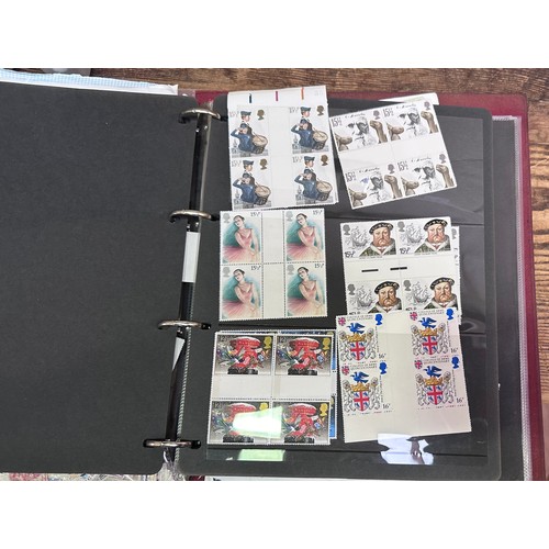 354 - Approximately 100+ Royal Mail Mint Stamps in sealed packets and matching First Day Cover envelopes, ... 