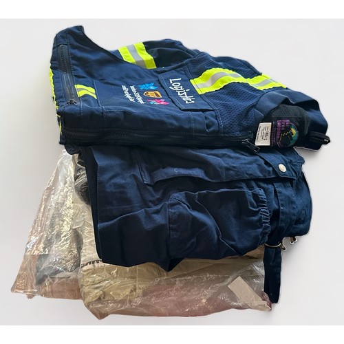 676 - A collection of assorted London 2012 Olympic utility/staff jackets and gilets including photographer... 