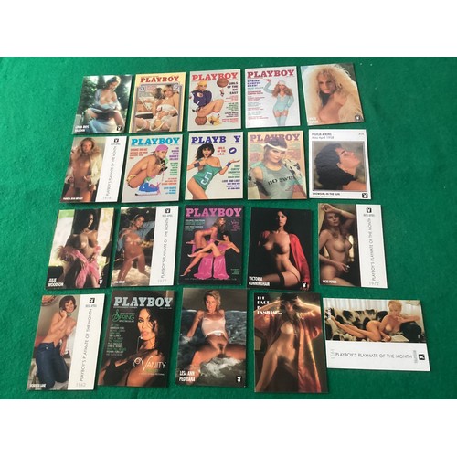 346 - An album with about 115 modern reproductions of risqué/nude cards featuring women, with some lesbian... 