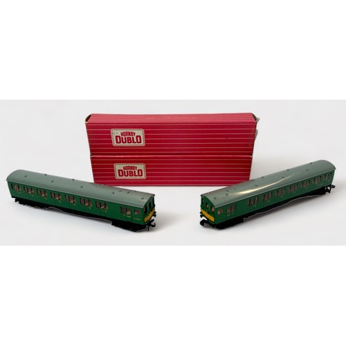 482 - Two boxed Hornby-Dublo 4150 S.R. Electric Driving Trailer Coaches, housed in original boxes