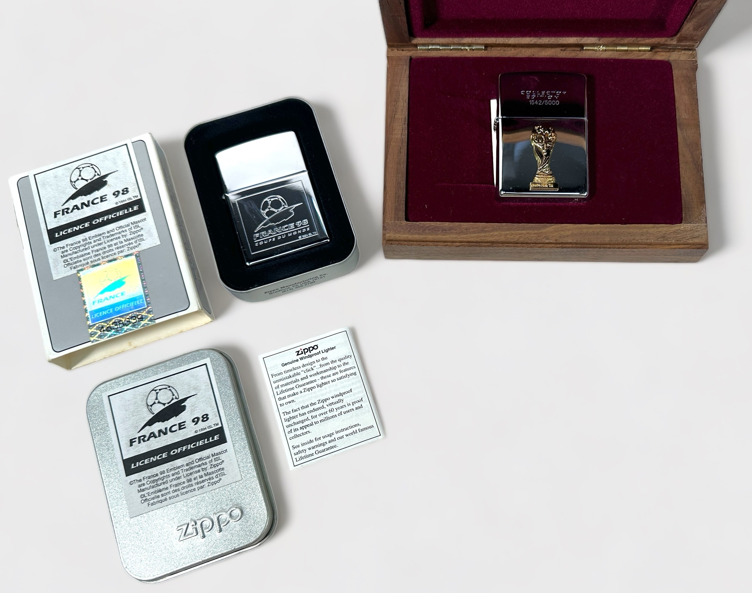 thumbnail image 2 of Zippo Collectible Year 2021 - Queespadas 2 of 9