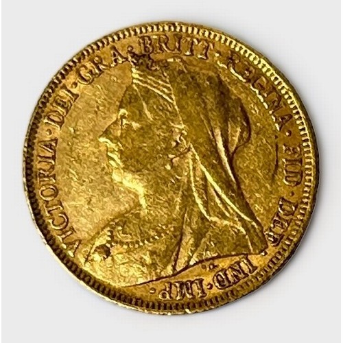 280 - A Victoria Gold Sovereign, 1895, Old Head, 7.92g