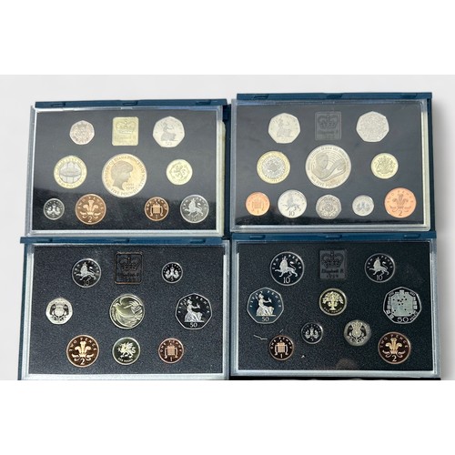 301 - Thirty-one various GB Annual Coin sets, Deluxe, Executive and standard uncirculated, 1970-2000. (31)