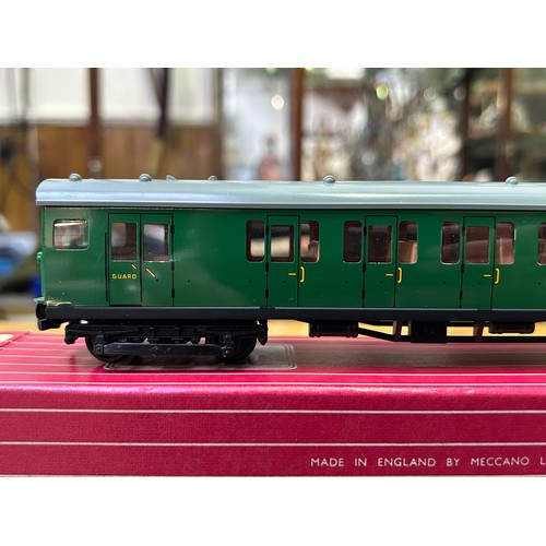 487 - Six various boxed Hornby-Dublo rolling stock, coaches, etc., comprising, 4250 (Export) S.R. Electric... 