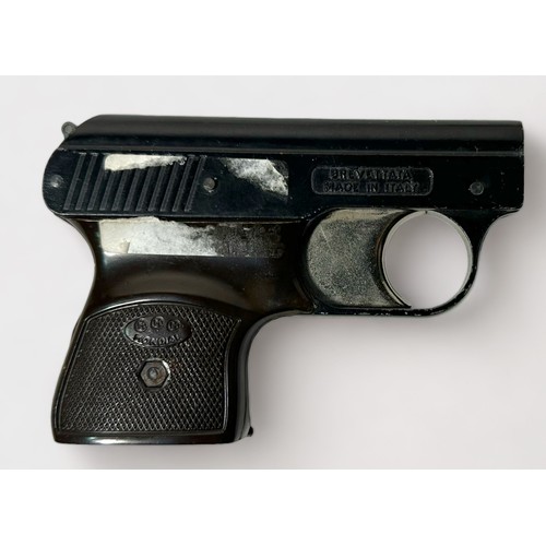 449 - A 'Mondial' (Italian) model 1949 .22 cal blank starting pistol, in original box