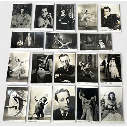 451 - A collection of 66 assorted monochrome photographs depicting ballet dancers, thirty-two of which hav... 