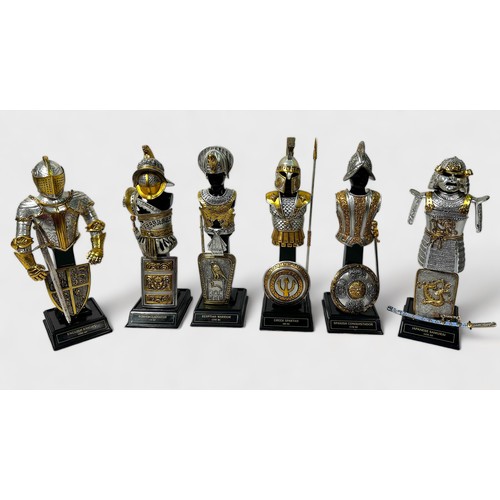 Franklin Mint 'Armour Through The Ages' collection, complete set