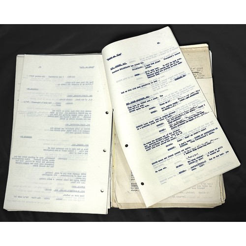 468 - A typed first draft script for ‘Carry on Cleo’, by Talbot Rothwell, with hand-written annotations th... 