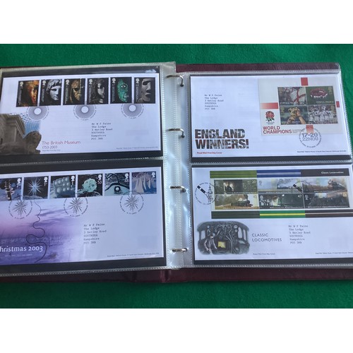 327 - Approximately 530 Post Office first day covers in albums and a few loose stamps. Very good condition... 