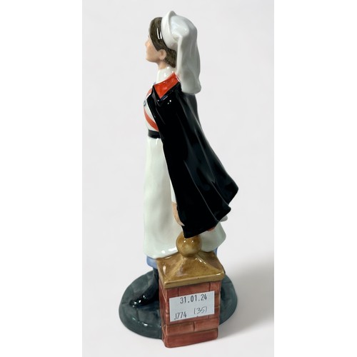 59 - A Royal Doulton Classics character figure, ‘Nurse’, HN4287, modelled by Adrian Hughes, approx. 22cm ... 