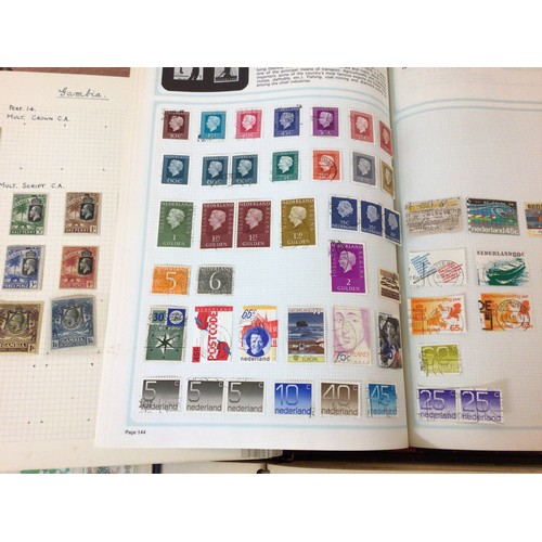 336 - A collection of assorted GB and 'world' used 'LM/Mint' stamps, Victoria - ERII, across four stock bo... 