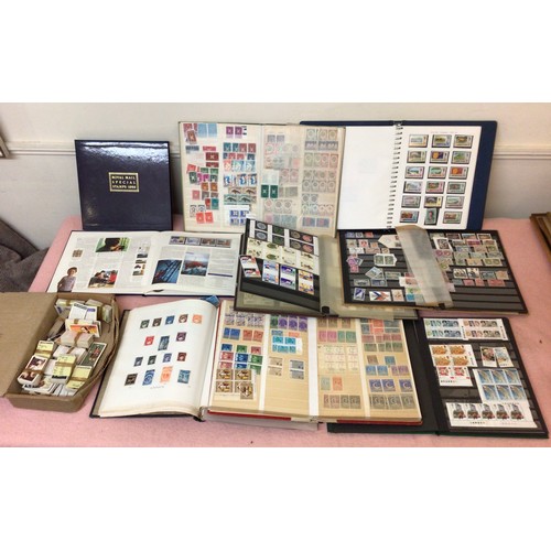 337 - A collection of GB and world stamps, used and unused, unmounted, including a quantity of assorted Eu... 